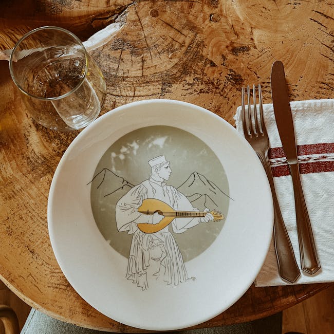 Керамические тарелки